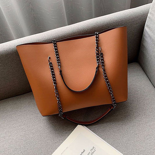 Sac fourre-tout rétro tendance à poignée de grande capacité