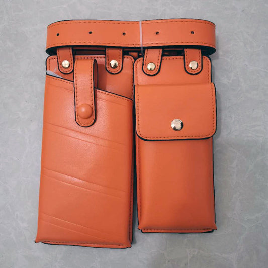 Women Fashion Solid Color Waist Bag