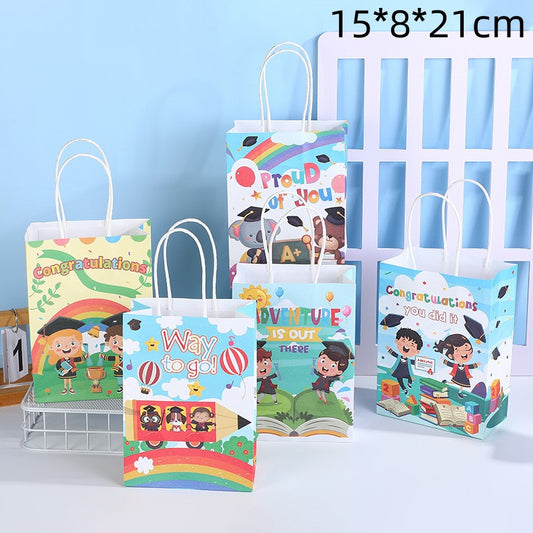 Creative Cartoon English Multicolor Printing Storage Packaging Bag Garment Accessories