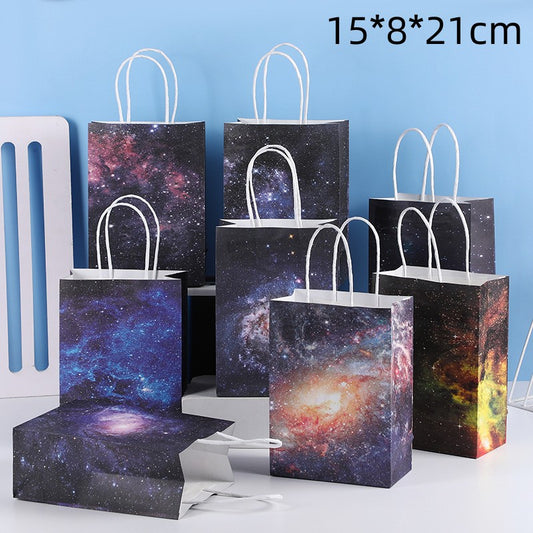 Sac de rangement imprimé étoiles tendance pour accessoires de vêtements