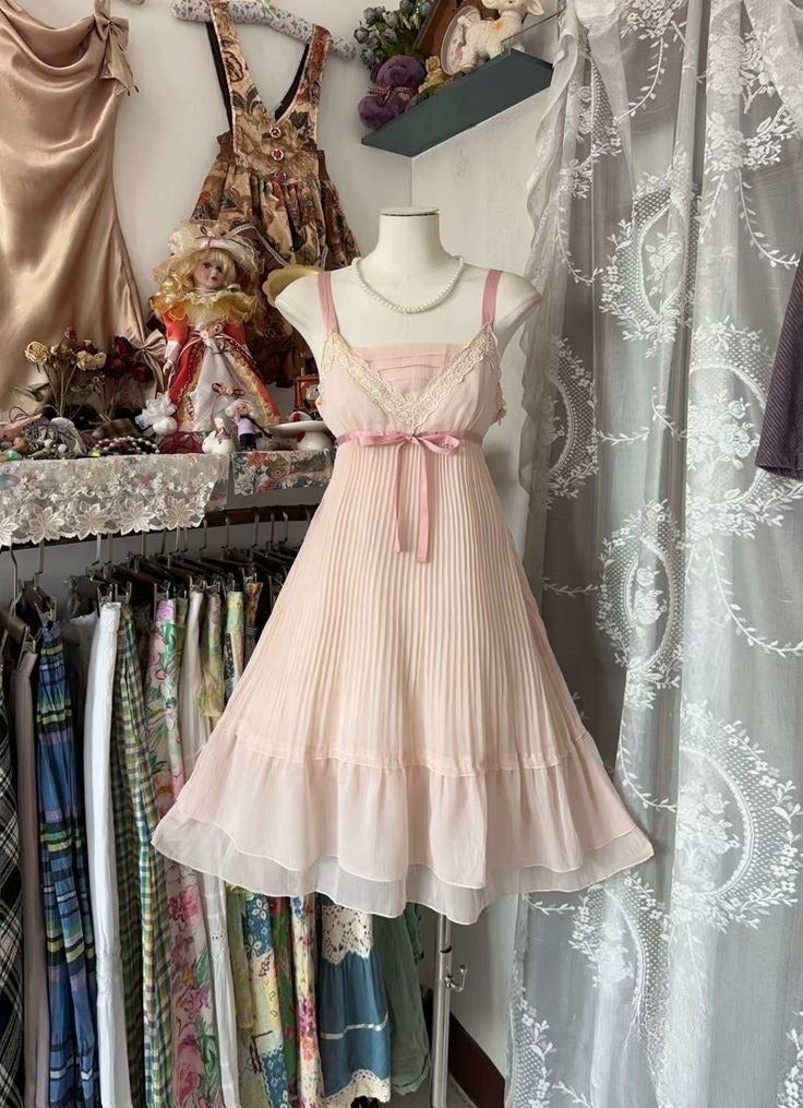 A Line Light Pink Chiffon Lace Short Prom Dress Homecoming Dress cg25470