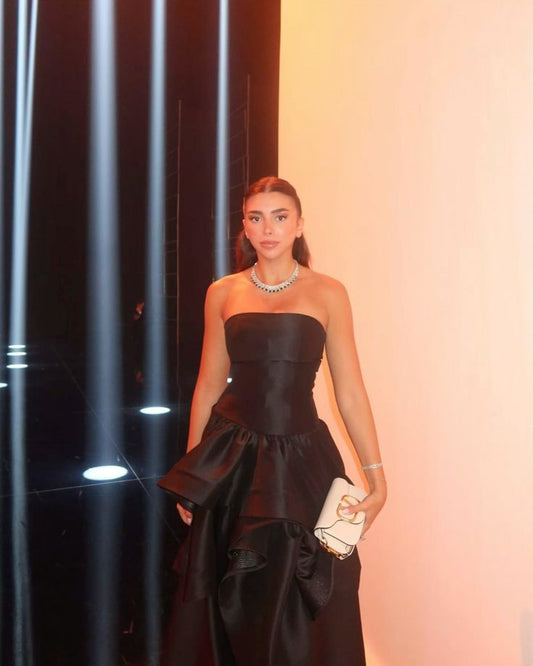 Black Long Party Dress Evening Dress Prom Dresses cg25681