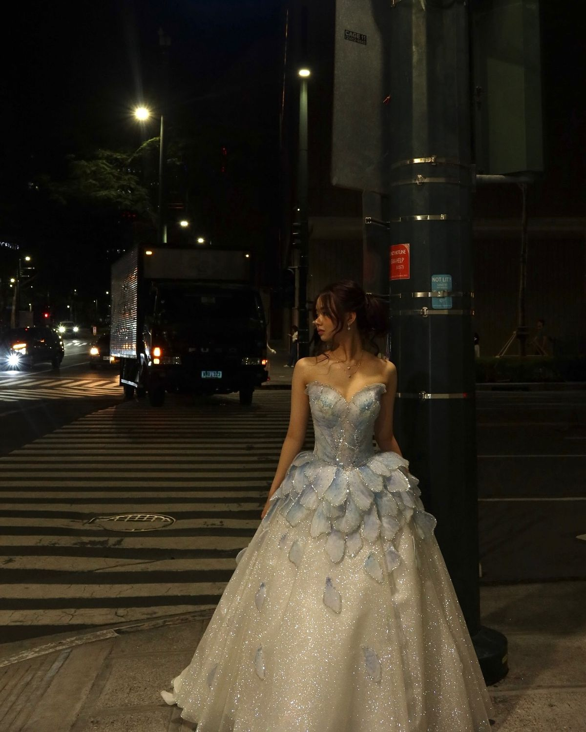 Sweetheart Neck Princess Birthday Dress Shiny Prom Dress cg26086