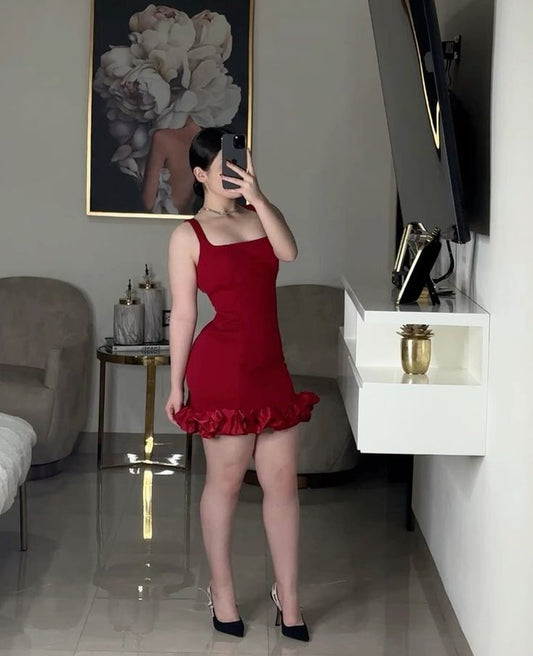 Burgundy Cocktail Dresses Homecoming Dress Short Prom Dress Party Dress cg26022