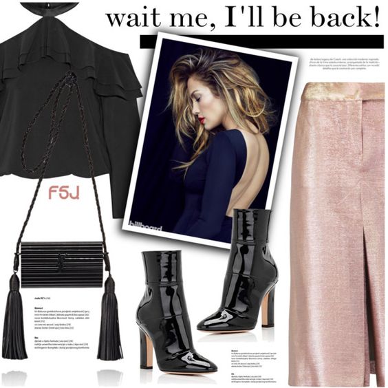 Black Chunky Heel Booties Patent Leather Pointed Toe Ankle Boots