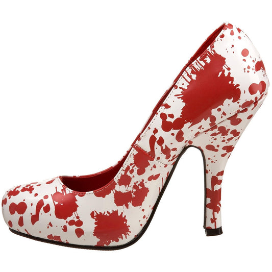 Halloween Blood Splatter Zombie Pumps for Women