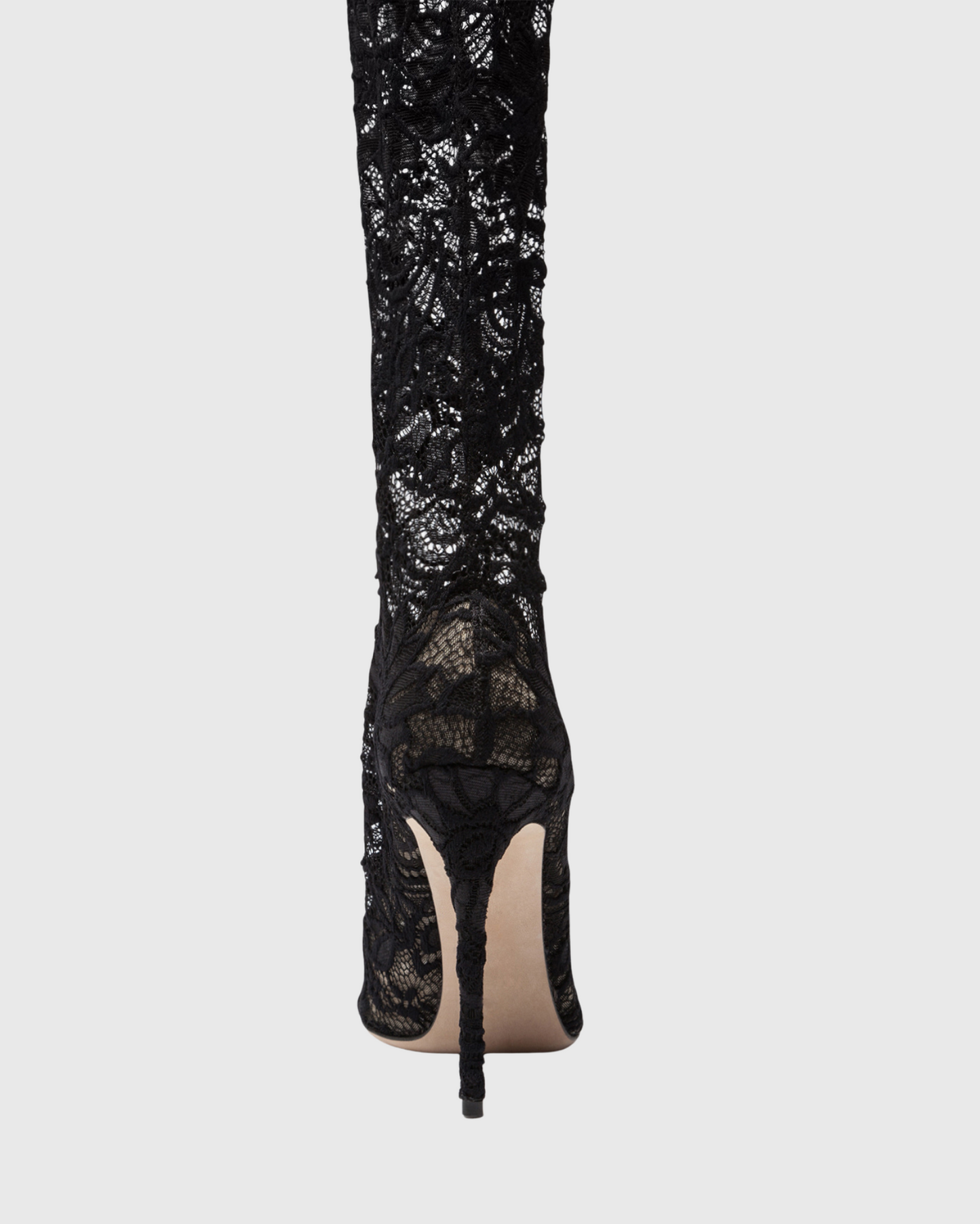 Claretta Lace Knee High Boots