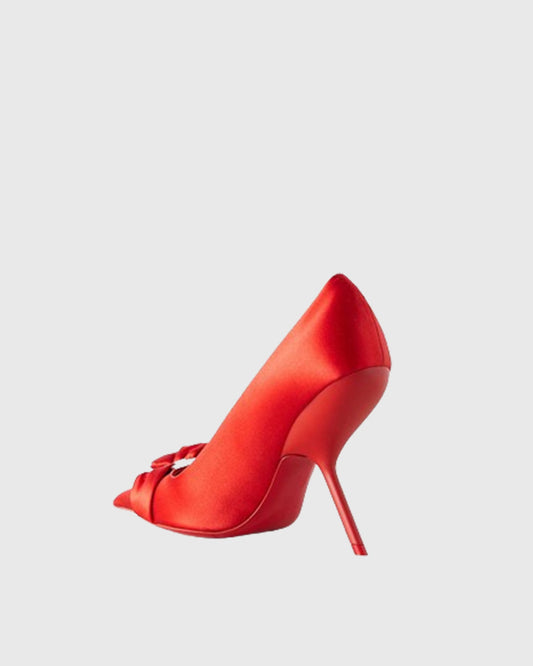 Concetta Bow Alien Heels In Red