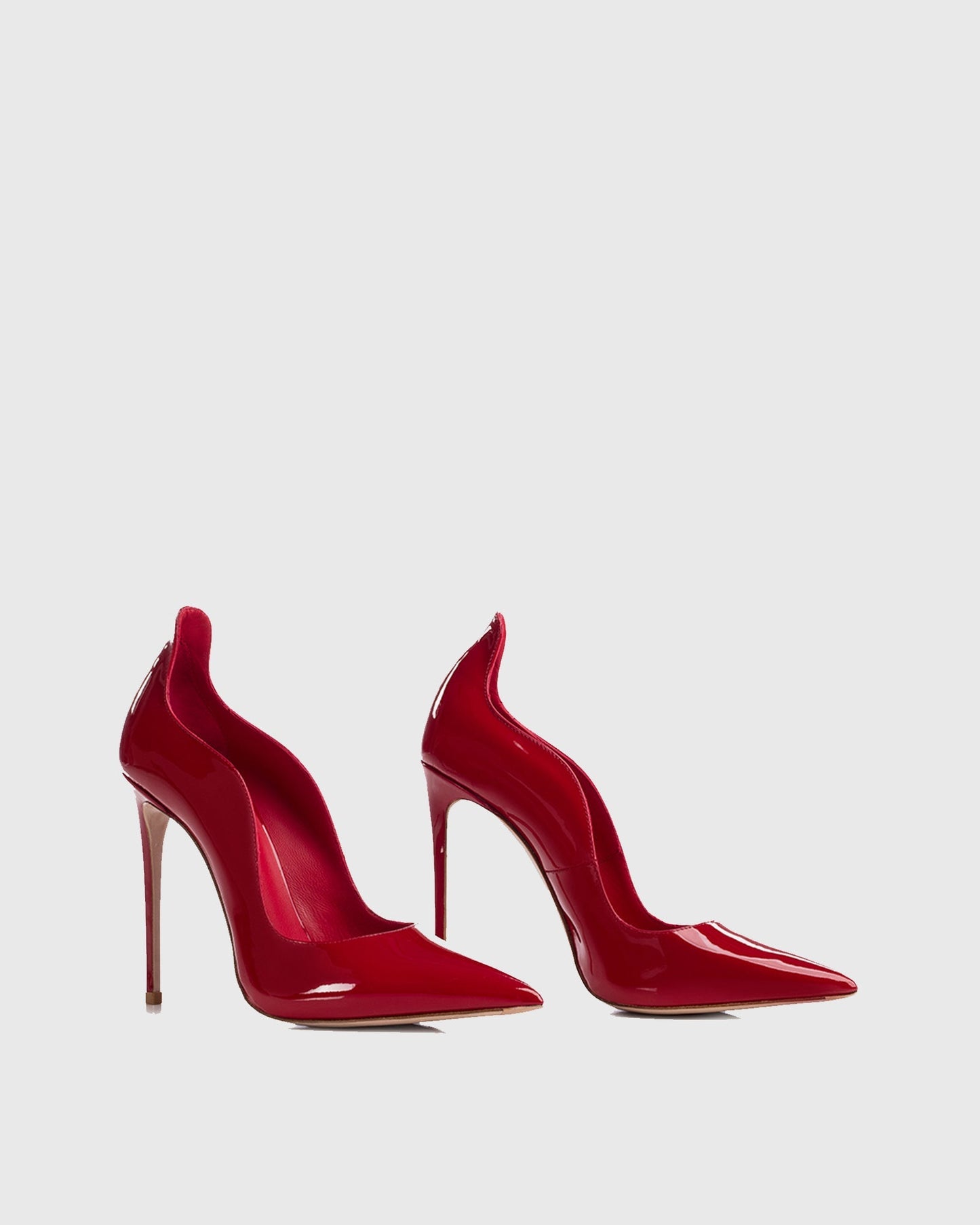 Consolata Patent Leather Pumps In Red