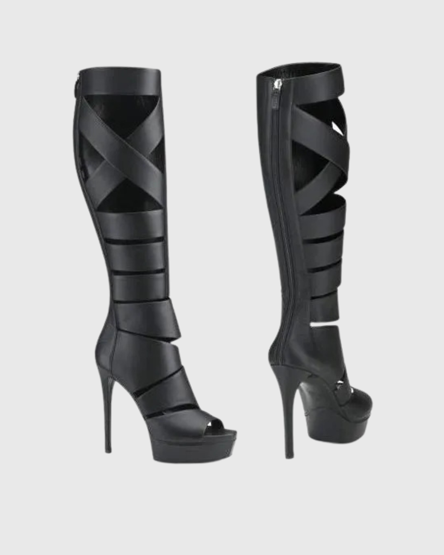 Darma Bondage Gladiator Platform Sandals