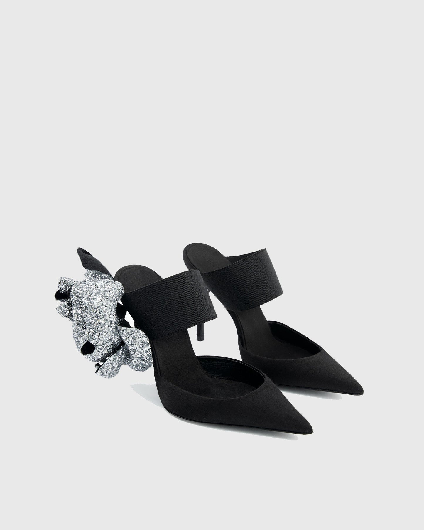 Dorotea Bow Embellished Ribbon Pumps