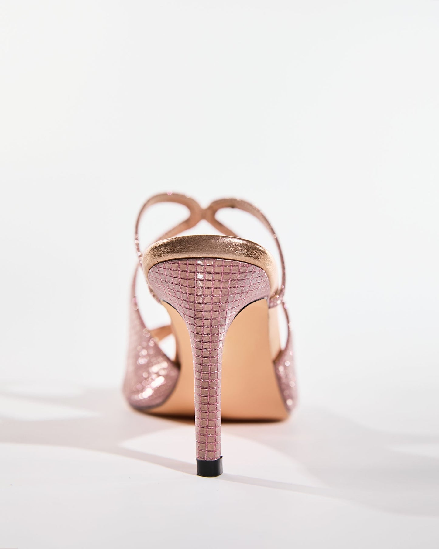 Elvia Sparkle Texture Mules