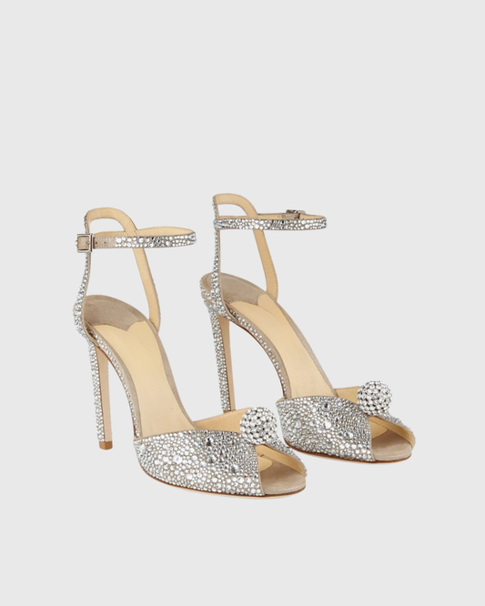 Liviana Rhinestone Strap Sandals