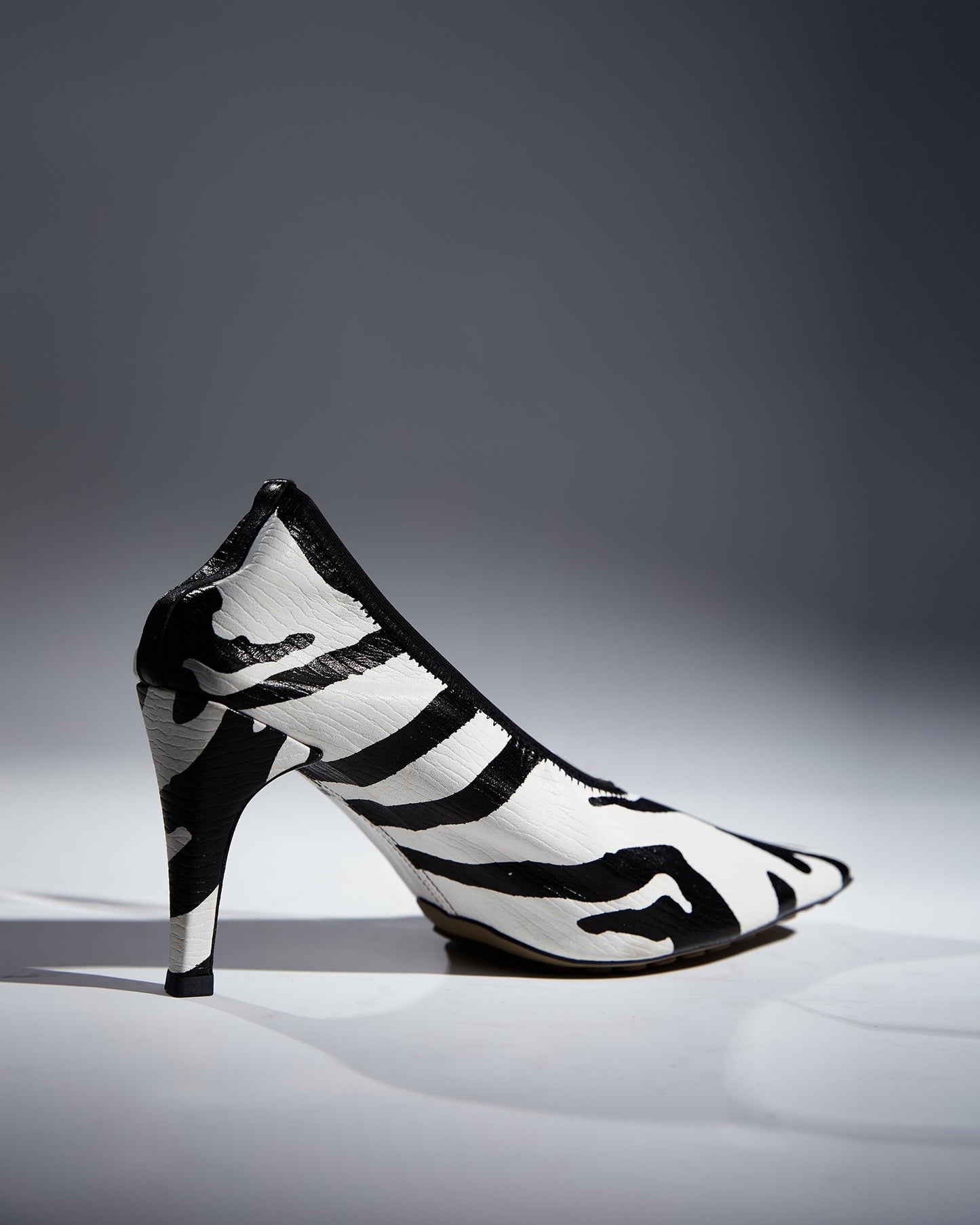 Nadia Zebra Stripe Pumps