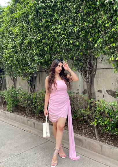 Strapless 17th Birthday Pink Chiffon Slim Fit Cocktail Dresses Short