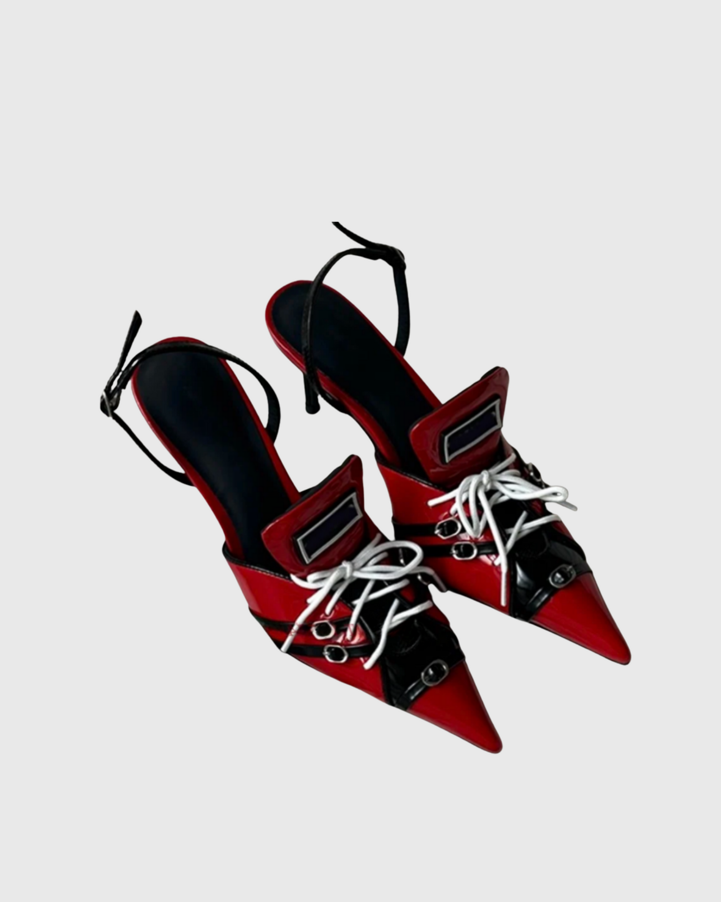 Rosie Hybrid Sneaker Heels In Red
