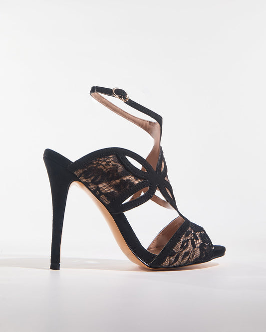 Sunday Lace Halter Strap Sandals