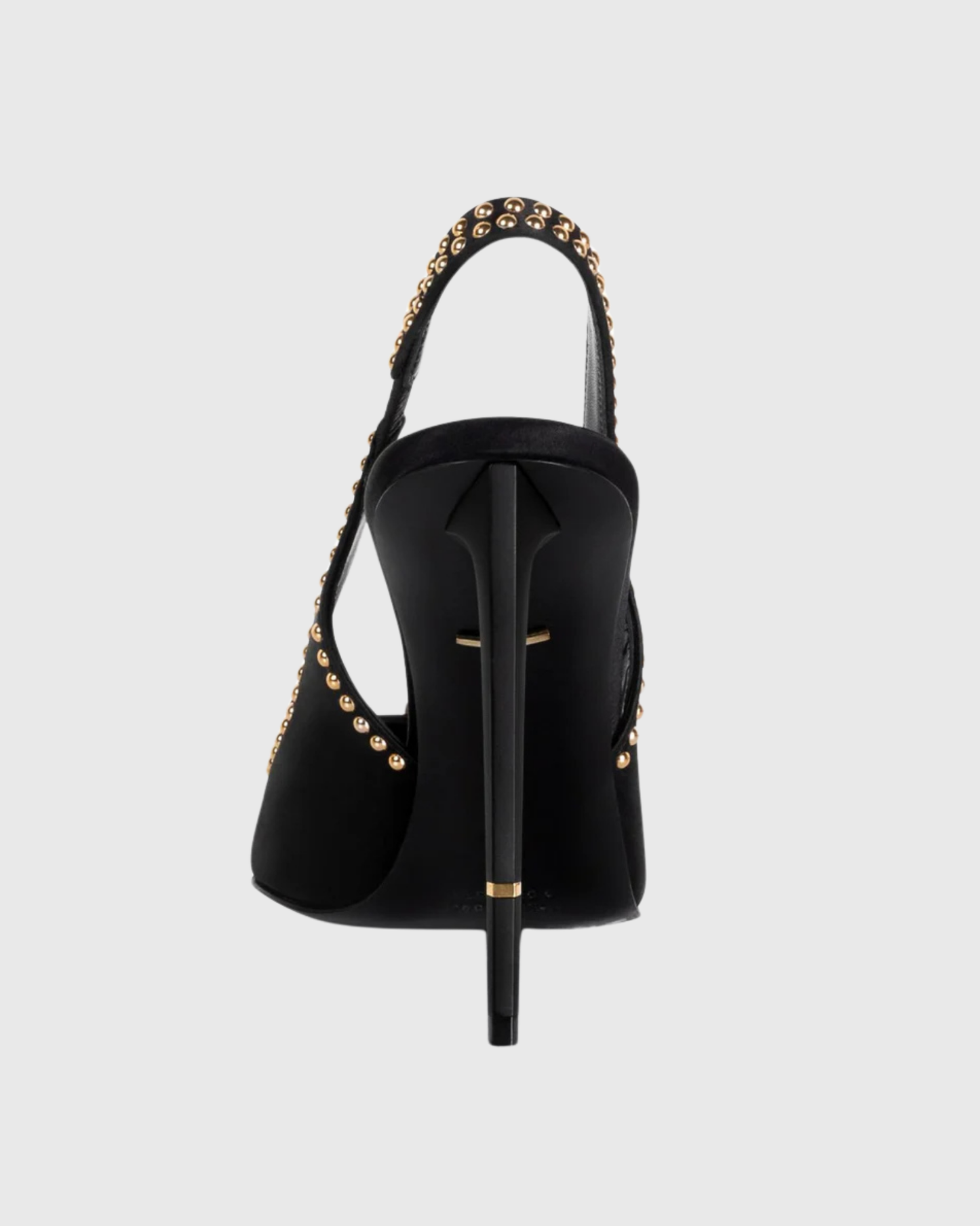 Yaiza Metal Studs Slingback Pumps