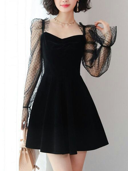 Black Dress,A Line Fashion Dress,Sexy Party Dress,Custom Made Evening homecoming Dress cg22626