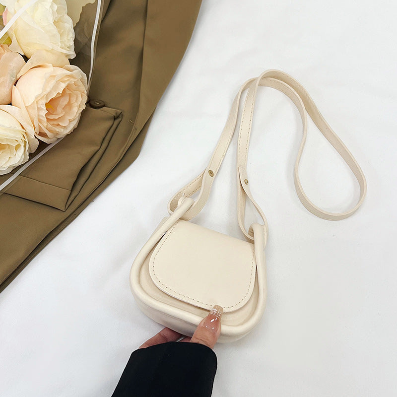 Women Fashion Casual Solid Color Mini Crossbody Bag