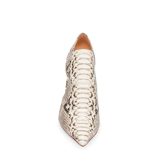 Women's Snake Skin Stiletto Heels Pointy Toe Pumps