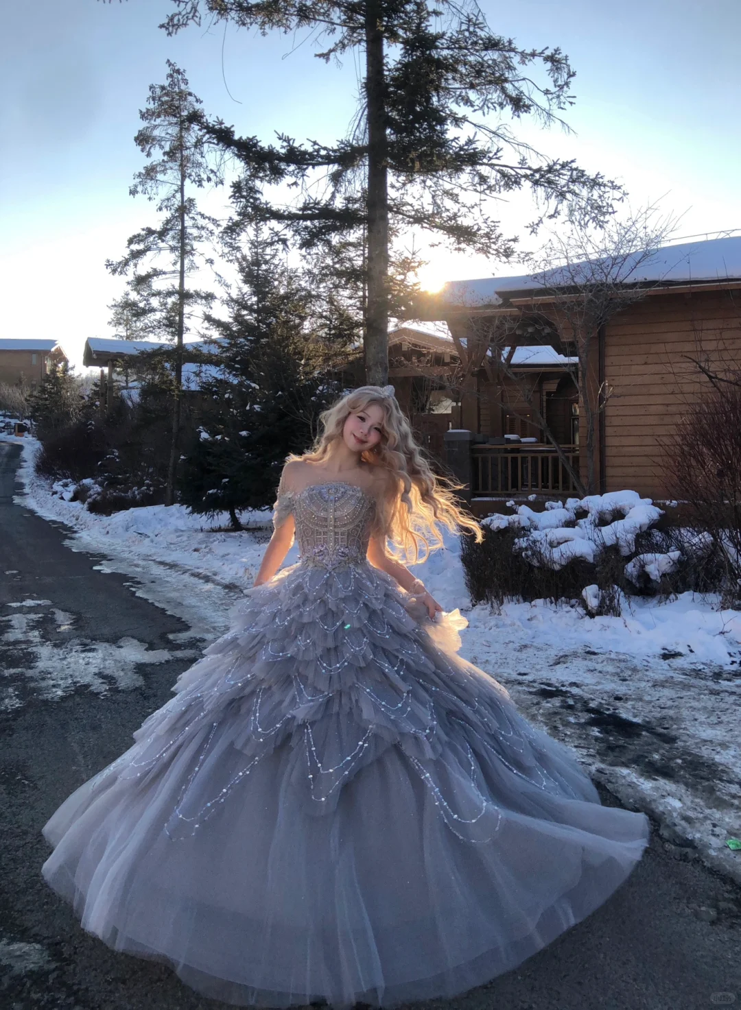 Gorgeous Glittering Sequined Beaded Off-the-shoulder Tulle Sweet 16 Quinceanera A-Line Evening Dress Ball Gown TP4299