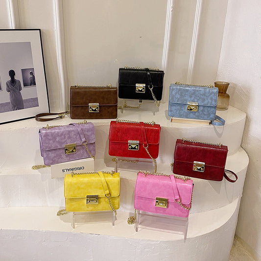 Women Stylish Floral Print Square Shoulder Bag