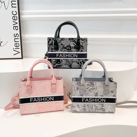 Sac à main brodé simple et décontracté pour femme