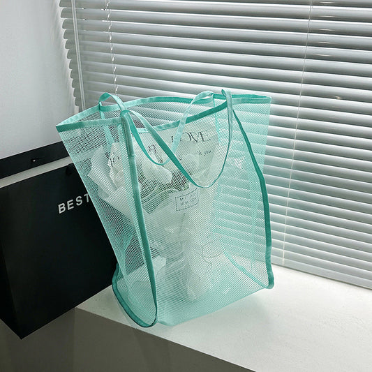 Women Summer Fashionable Simple Casual Large Capacity Shoulder Bag