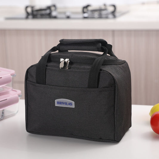 Portable Lunch Bag New Thermal Insulated Lunch Box Tote Cooler Handbag Large Capacity Food Storage Bags