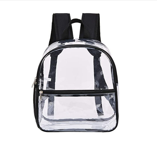 Fashion Simple PVC Clear Backpack