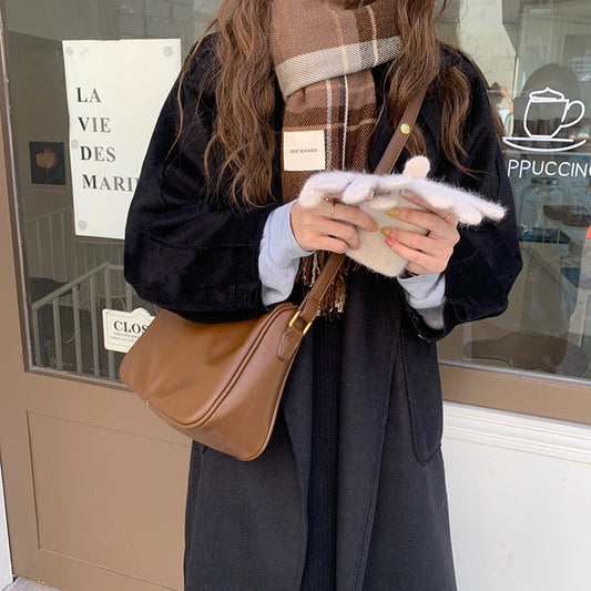 Women Vintage Autumn And Winter Casual Shoulder Bag