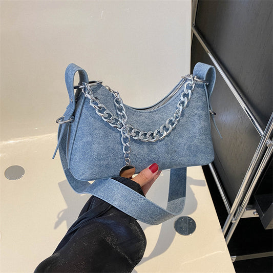 Sac à bandoulière en chaîne simple et tendance