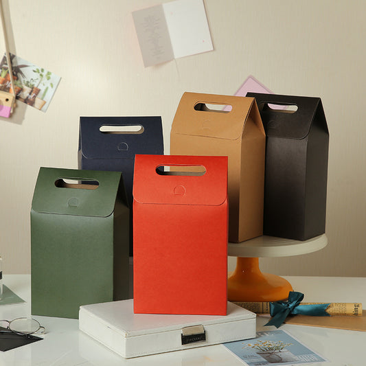 Sac cadeau simple et autoportant sans fenêtre