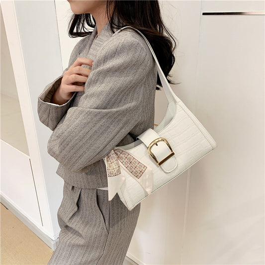 Sac à main simple et de grande capacité pour femme, couleur unie