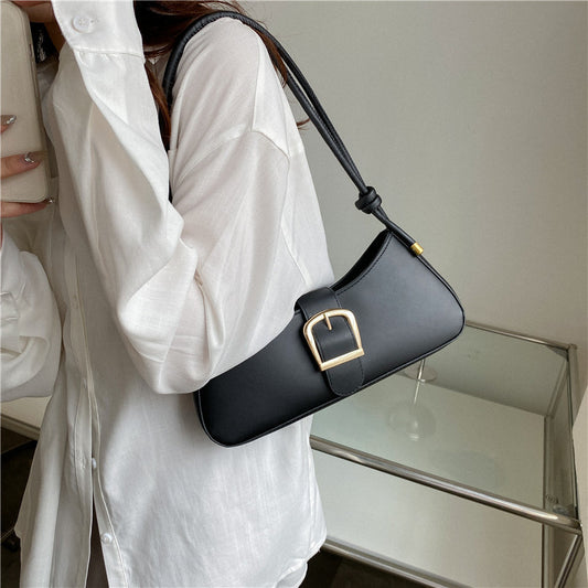 Women'S Fashion Solid Color Underarm Bag