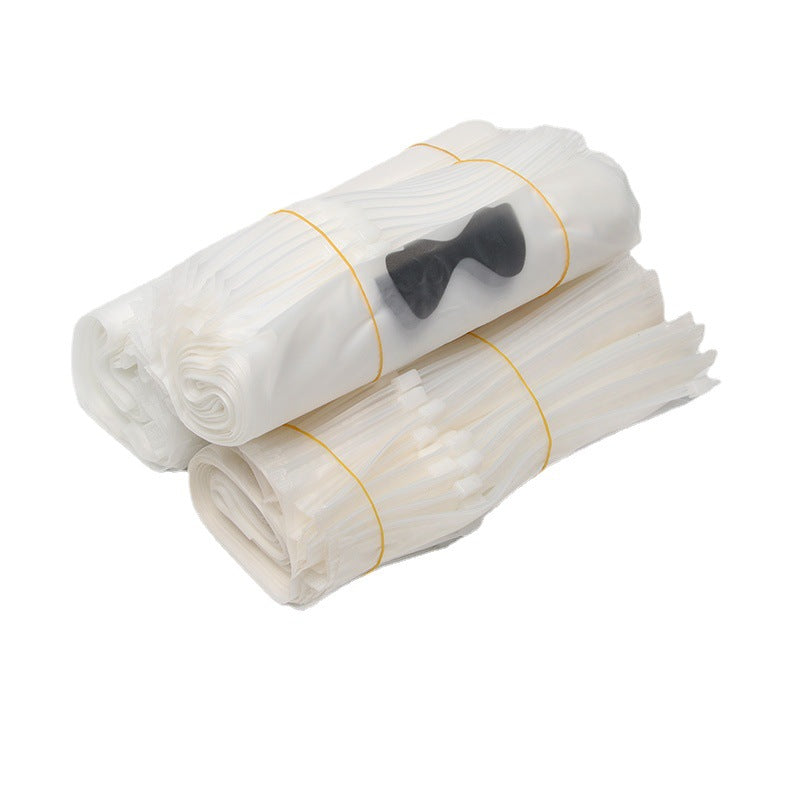 Frosted Transparent Thickened Waterproof Zipper Clothes Underwear Storage Packaging Bag