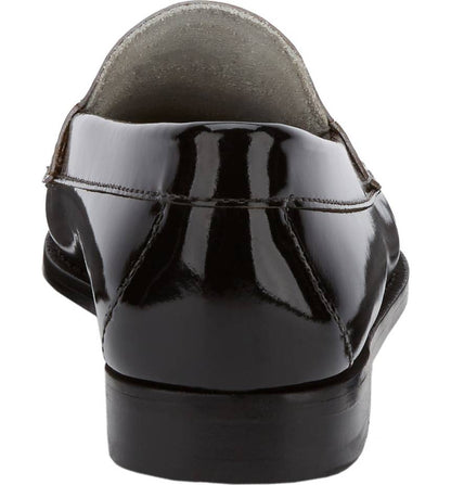 Black and White Loafers for Women Round Toe Comfortable Flats