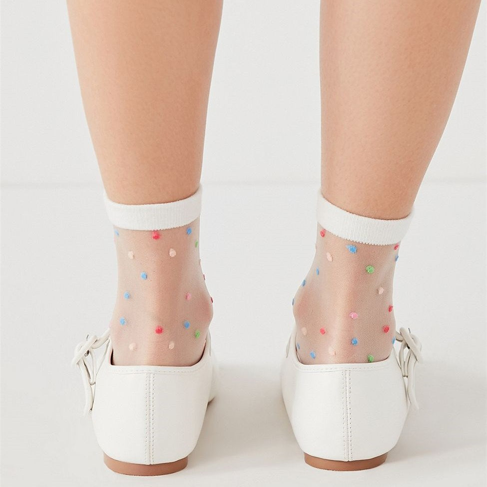 Classic White Square Toe Buckle Strap Mary Jane Flats for Women