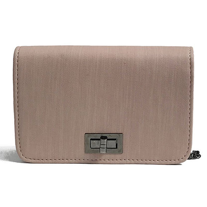 Mini sacs à bandoulière simples et tendance pour femmes, style urbain, avec boucle et chaîne 