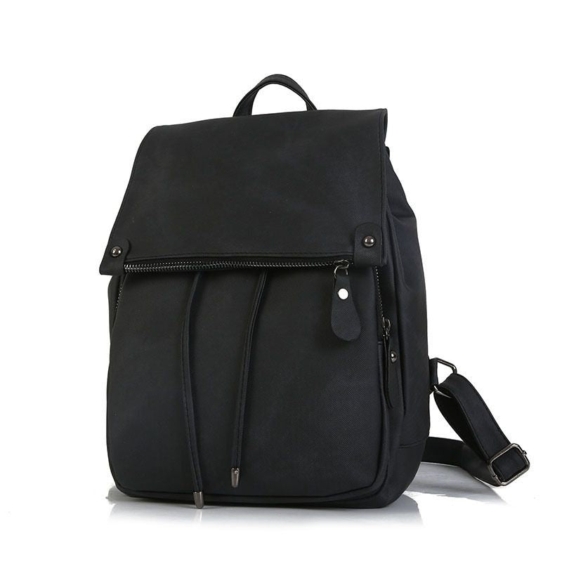 Popular Pure Color All-Match Drawstring Backpack