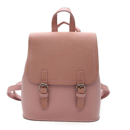 Women Contrast Color Unique Casual Backpacks