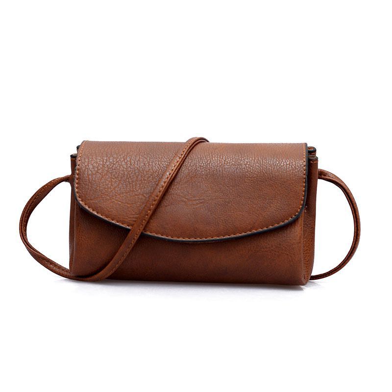 Vintage Simple All-Match Crossbody Flap Bag