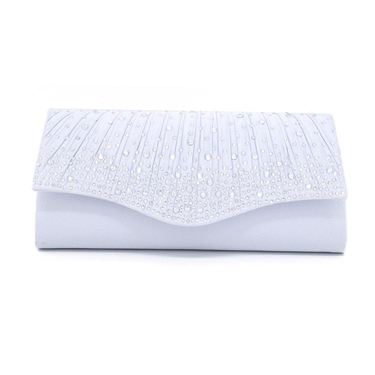Stylish Women Rhinestone Handbag Evening Party Clutch Bag
