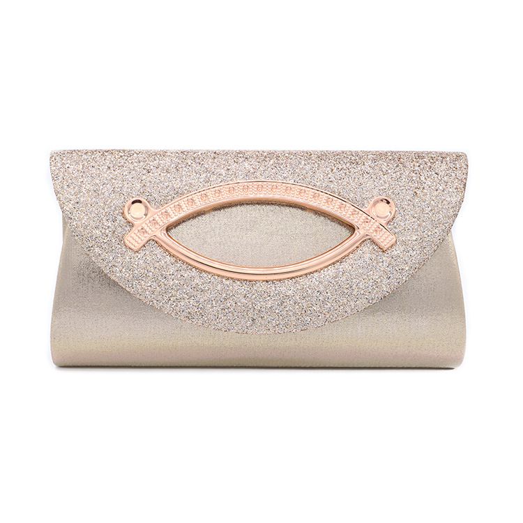 Women Diamond Sequin Evening Clutch Bag