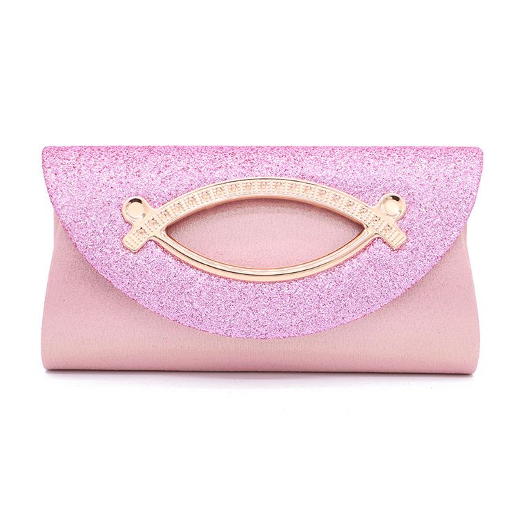 Women Diamond Sequin Evening Clutch Bag