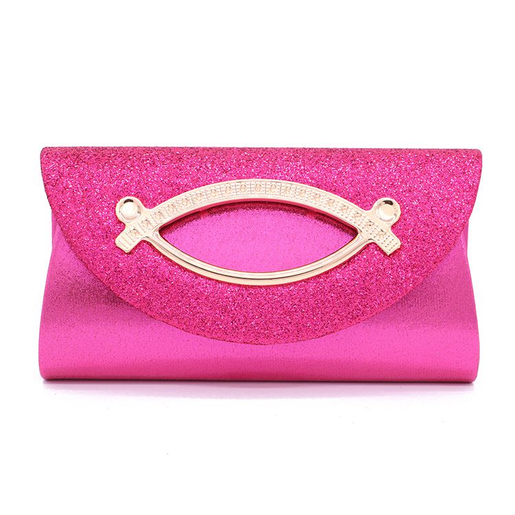Women Diamond Sequin Evening Clutch Bag