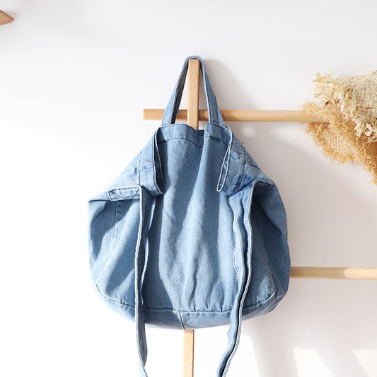 Campus Style Women Unique Denim Shoulder Bag