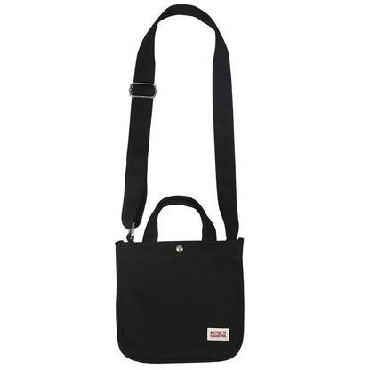 Women Solid Color Simple Canvas Crossbody Bag