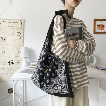 Women Ethnic Style Large Capacity Shoulder Bag